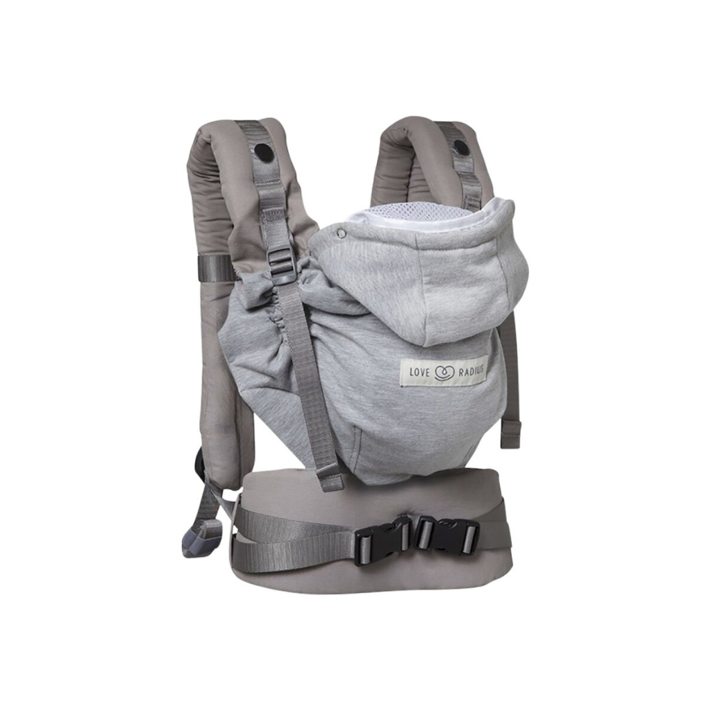 Love Radius Combidrager HoodieCarrier 2 Athletic Grey