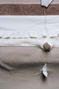 Koeka Laken voor bed Ruffle Warm White