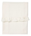 Koeka Laken voor bed Ruffle Warm White