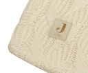 Jollein Deken voor bed Spring Knit Fleece Ivory/Coral