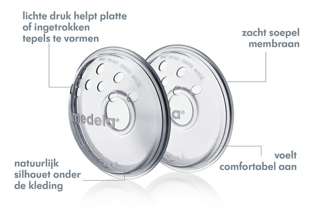 Medela Lekschalen - 2 stuks