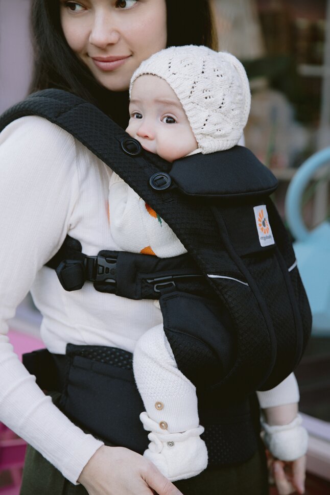 ERGObaby Combidrager Omni Breeze Onyx Black