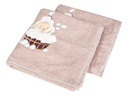 Dreambee Handdoek Jules & Odette zachtroze B 50 x L 100 cm - 2 stuks