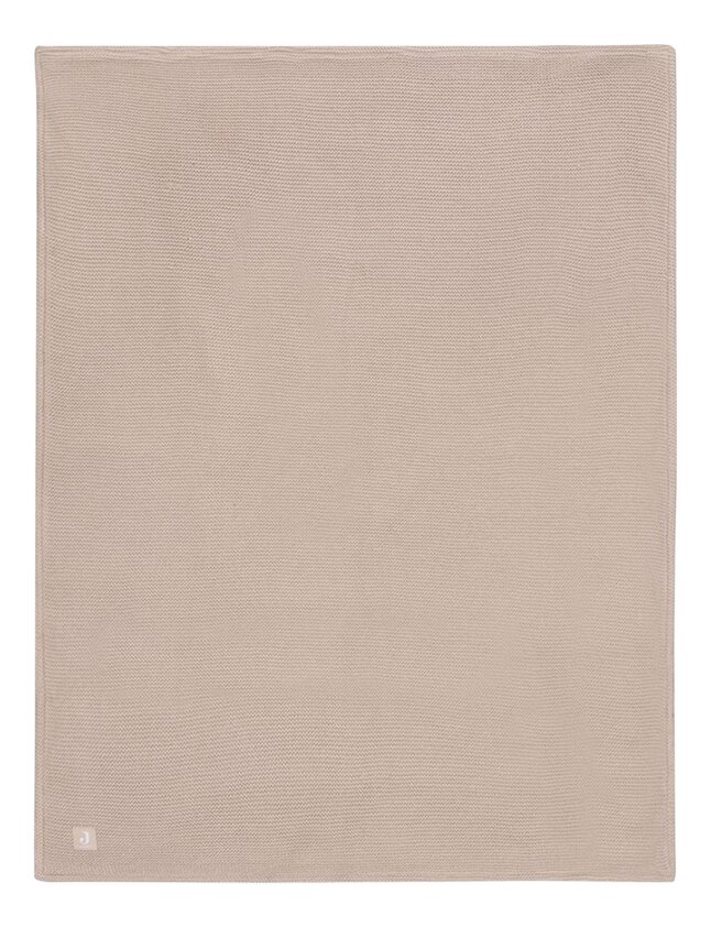 Jollein Deken voor wieg of park Basic Knit fleece Wildrose 