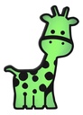 KiddieAlarm Slaaptrainer Giraf