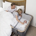 Tutti Bambini Co-sleeper CoZee Oak/Charcoal