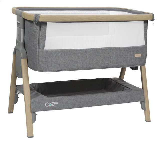 Tutti Bambini Co-sleeper CoZee Oak/Charcoal