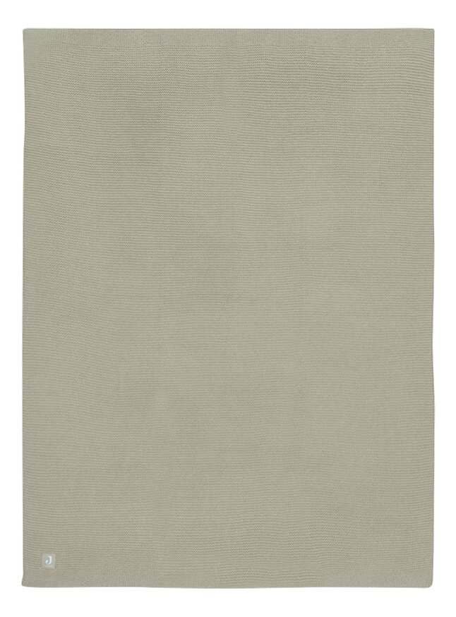 Jollein Deken voor wieg of park Basic Knit  Olive Green 