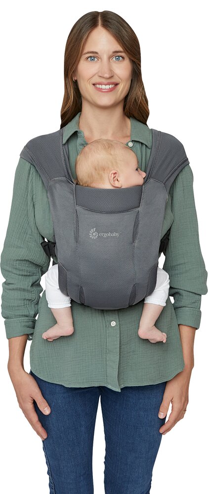 ERGObaby Buikdrager Embrace Washed Black