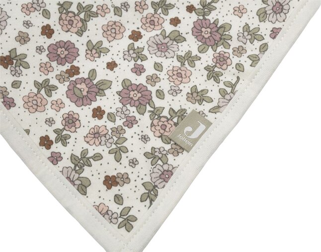 Jollein Bandana slab Retro Flowers - 2 stuks