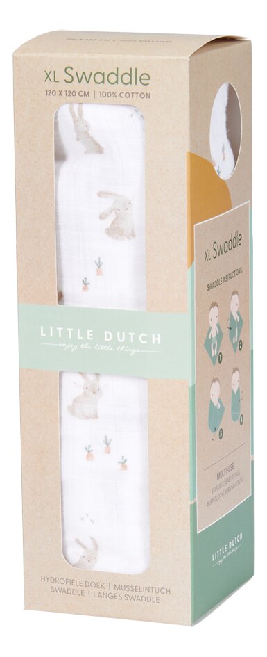 Little Dutch Tetradoek XL Baby Bunny