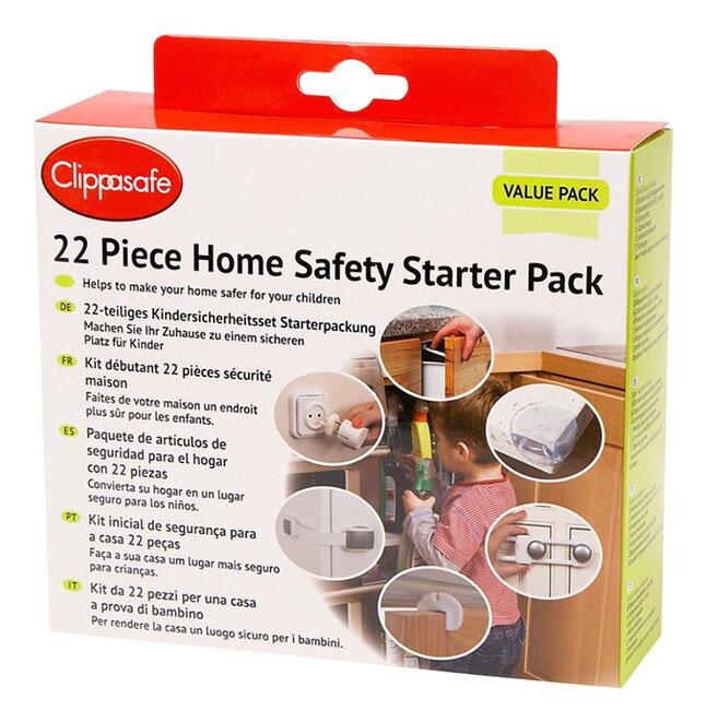 Babylonia Veiligheidsset Clippasafe Home Safety Starter Pack - 22 stuks