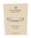 Proud Mama Armband Bangle zilver