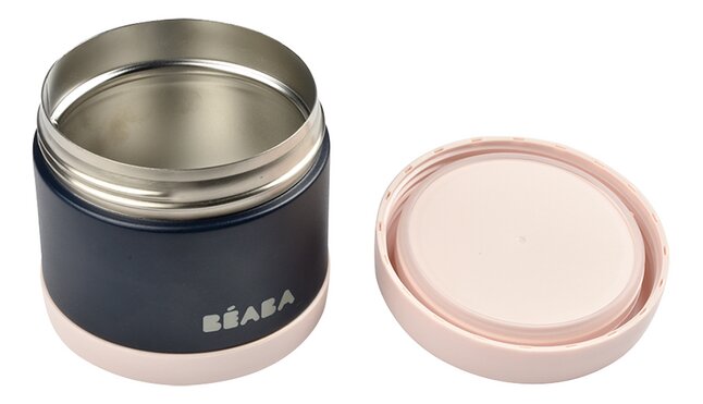 Béaba Food jar 500ml Light Rose/Night Blue