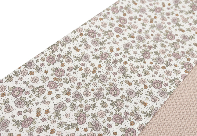 Jollein Laken voor bed Retro Flowers