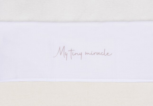 Jollein Laken voor wieg of park My Tiny Miracle Wild Rose 