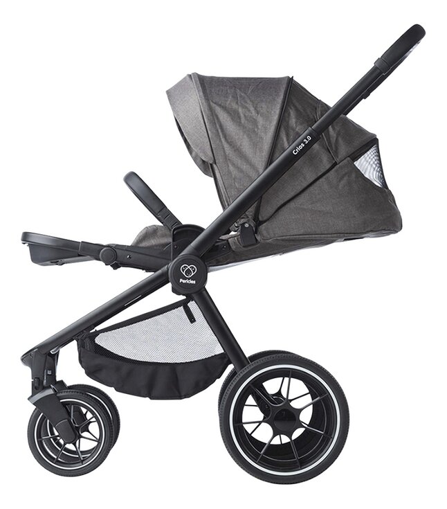 Pericles 2-in-1 Kinderwagen Crios 3.0 Lava Grey