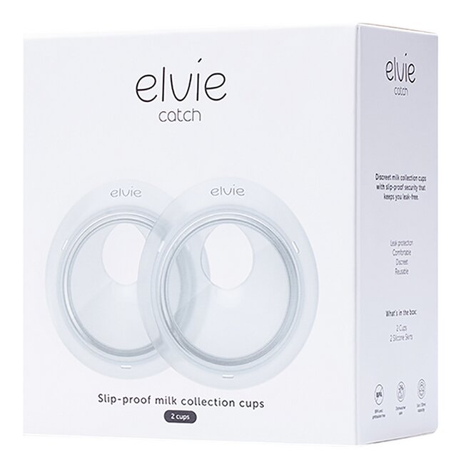 Elvie Dubbele elektrische borstkolf + borstschelpen