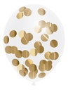 JEP! Ballon Confettiballon Gold - 5 stuks