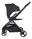 Topmark 2-in-1 Kinderwagen Diaz Black