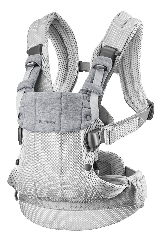 BabyBjörn Combidrager Harmony 3D-mesh zilver