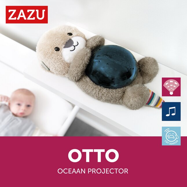 Zazu Projector Otto  beige/blauw