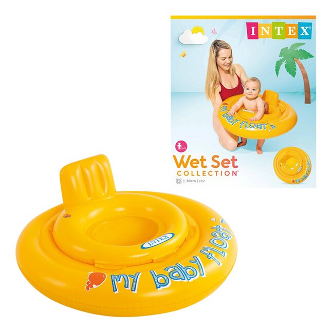 Intex Zwemband Baby Float 70 cm geel