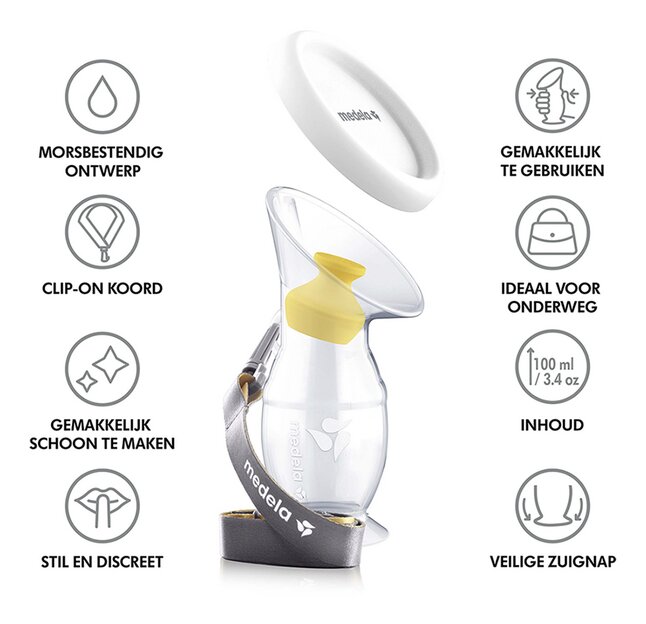 Medela Moedermelkcollector Silicone 100 ml