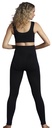 Carriwell Legging Black met ingeweven ondersteuning en naadloos buik