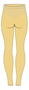 Carriwell Legging Black met ingeweven ondersteuning en naadloos buik