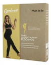 Carriwell Legging Black met ingeweven ondersteuning en naadloos buik