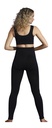 Carriwell Legging Black met ingeweven ondersteuning en naadloos buik