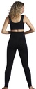 Carriwell Legging Black met ingeweven ondersteuning en naadloos buik