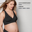 Medela Keep Cool Sleep zwangerschap-en borstvoedingsbeha voor de nacht Zwart