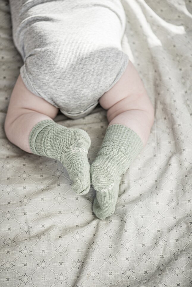 KipKep Blijf-Sokken Calm Green