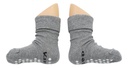 KipKep Antislip blijf sokken Grey, m12-18