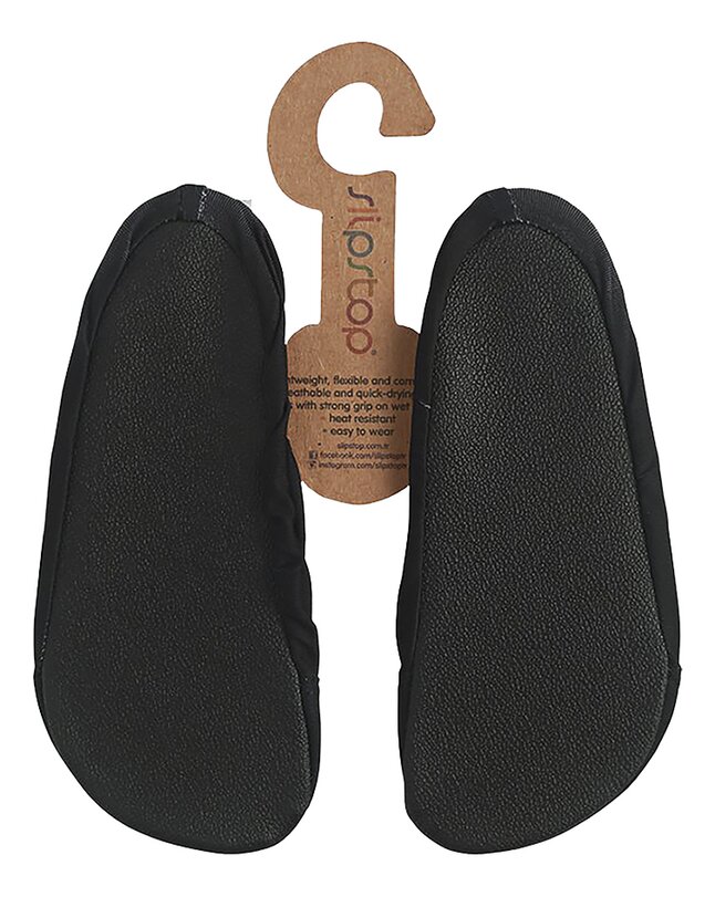 Slipstop Slippers antislip wasbaar zwart