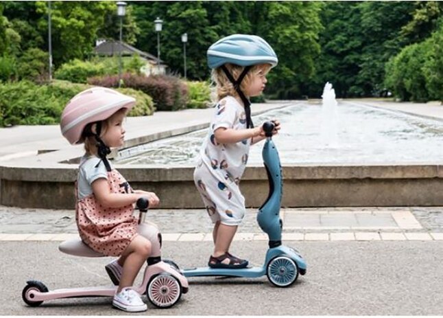 Scoot and Ride Loopfiets Highwaykick 1 roze