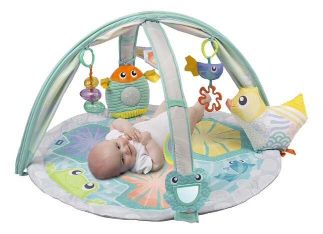 Playgro Speeltapijt Zen Garden Light Up Cry Sensor Canopy Play Gym