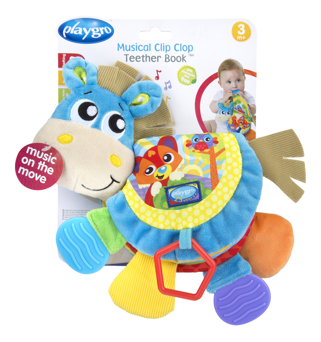 Playgro Muziekboek Clip Clop