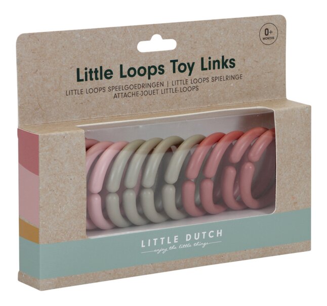 Little Dutch Activiteitenspeeltje Little Loops Pink