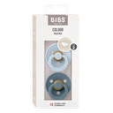 Bibs Fopspeen stage 2 per 2 Petrol/Blue