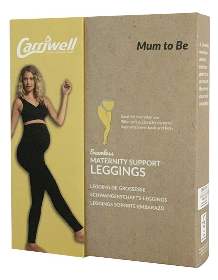 Carriwell Legging de grossesse avec soutien du ventre Black