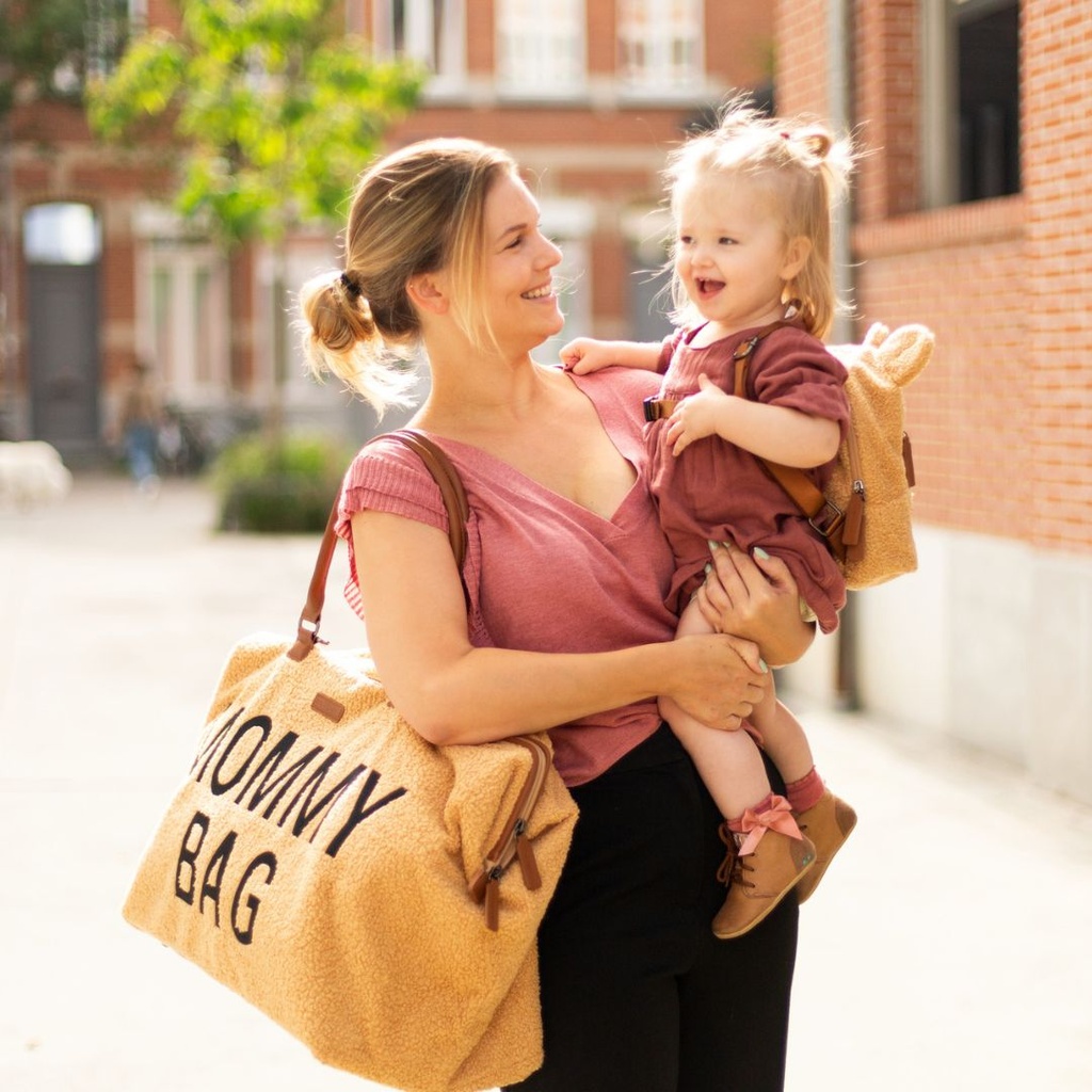 Childhome Sac à langer Mommy Bag teddy brun