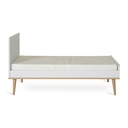 Quax Bed, 140x70cm, Flow, White & Oak