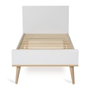 Quax Bed, 140x70cm, Flow, White & Oak