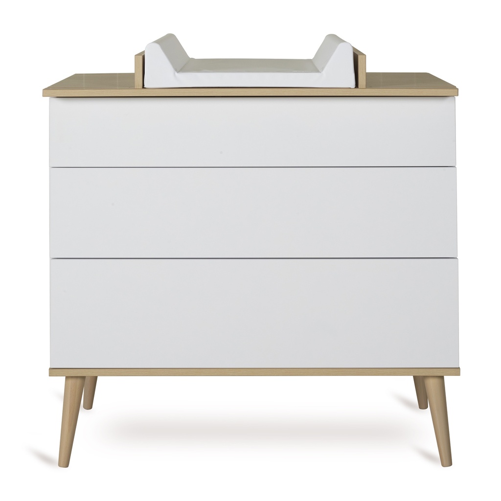 Quax Verlengstuk commode, Flow, White & Oak