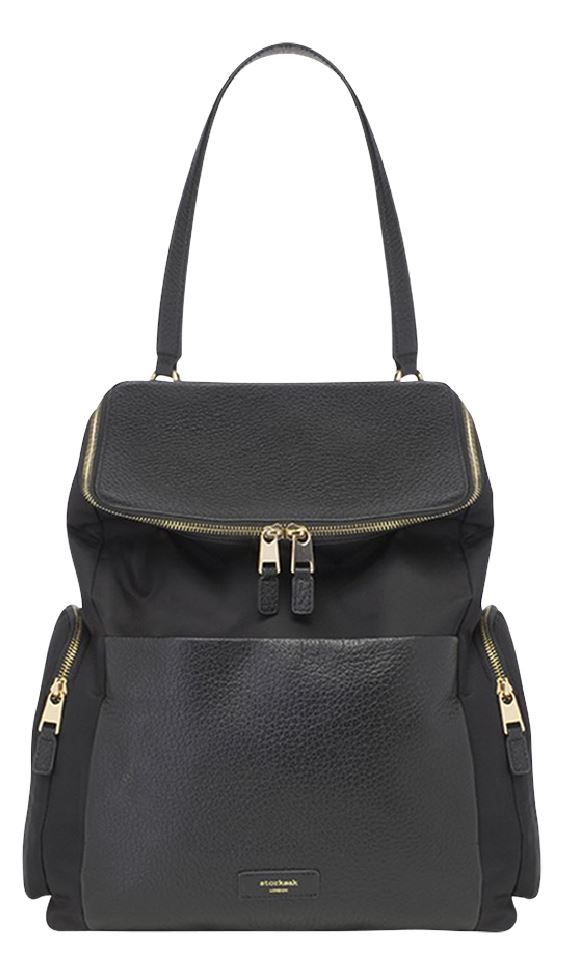 Storksak Sac à langer Alyssa Black Gold