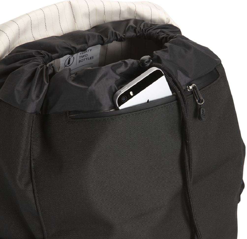 Storksak Sac à dos à langer Eco Black/Black