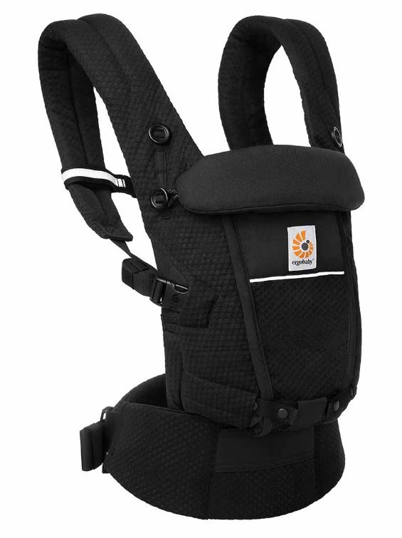 ERGObaby Porte-bébé combiné Adapt SoftFlex Mesh Onyx